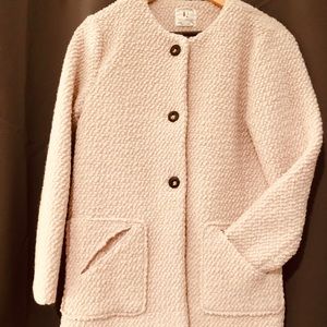 COPY - Zara Girls Pink Button Coat